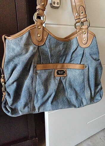 Beden Nine West kot görünümlü çanta