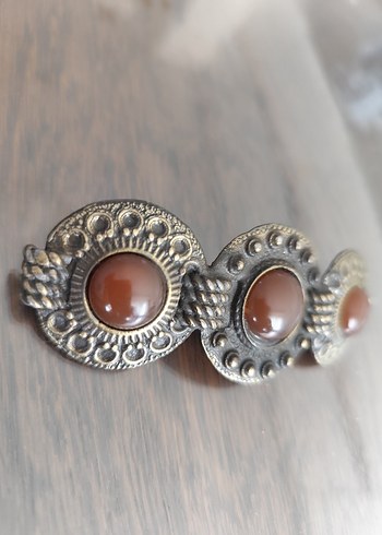 Düğmeli Vintage Bohem Kadın toka