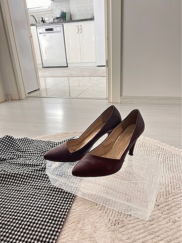 Diğer Bordo Stiletto