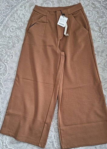 32 Beden camel Renk Kapri pantalon