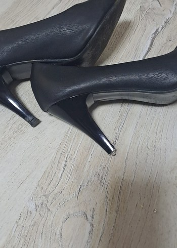 37 Beden Diger Klasik Lacivert Stiletto Topuklu Kadın Ayakkabı