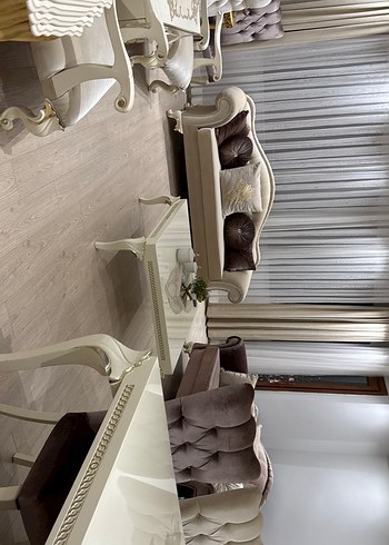 Avangard ağaç salon takımı