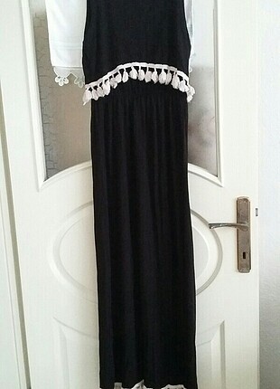s Beden siyah Renk Yazlık elbise #elbise 
