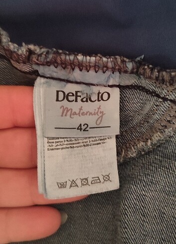 Defacto Defacto hamile kot pantolon jean