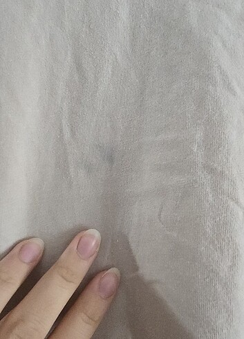 s Beden ten rengi Renk H&m beli büzgülü mini elbise