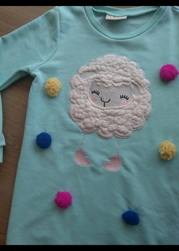 Kız Çocuk Sweat elbise - Görsel 2