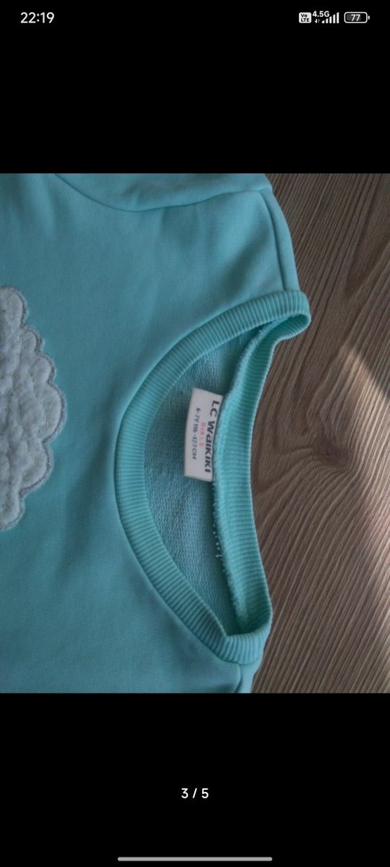 Kız Çocuk Sweat elbise - Görsel 4