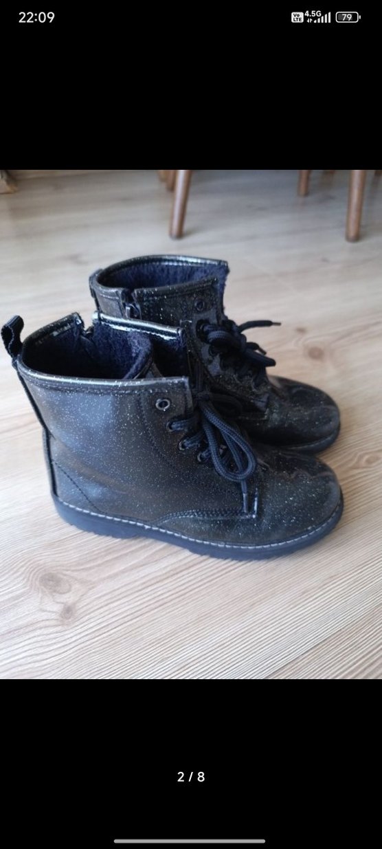 lcw kız çocuk simli bot - Görsel 4