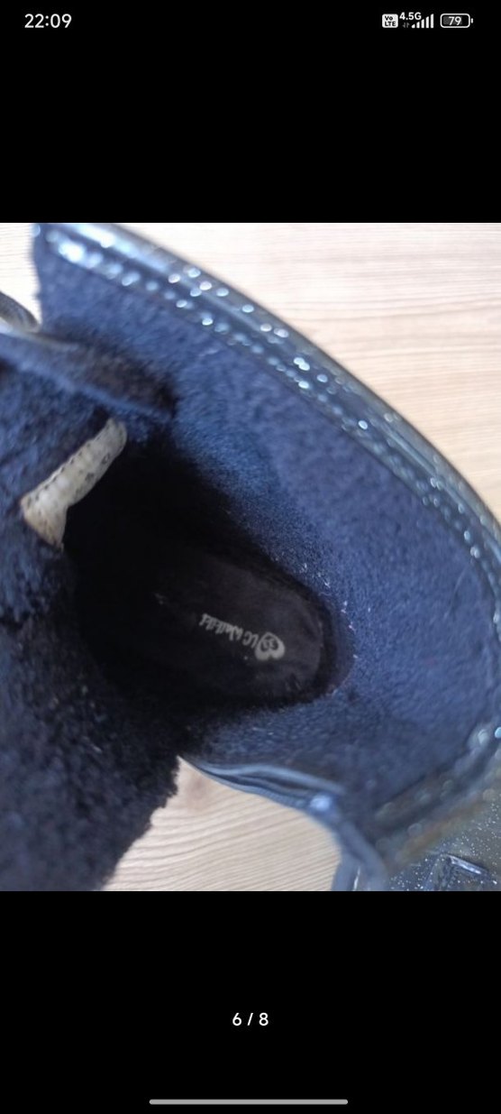 lcw kız çocuk simli bot - Görsel 5