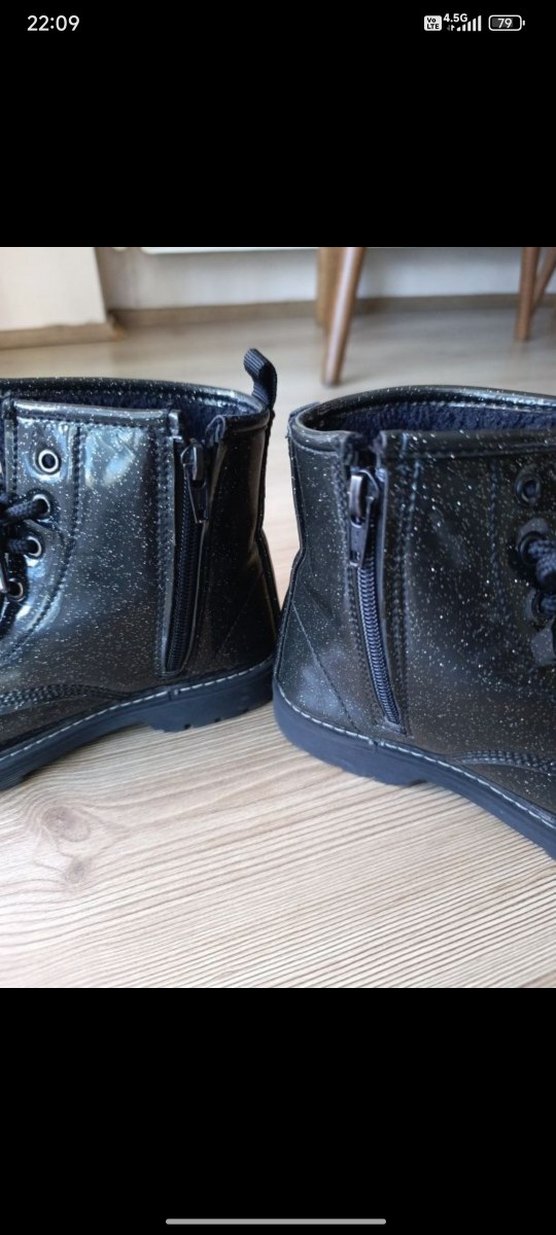 lcw kız çocuk simli bot - Görsel 3