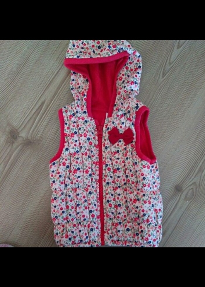 Kiz bebek sisme yelek - Görsel 4