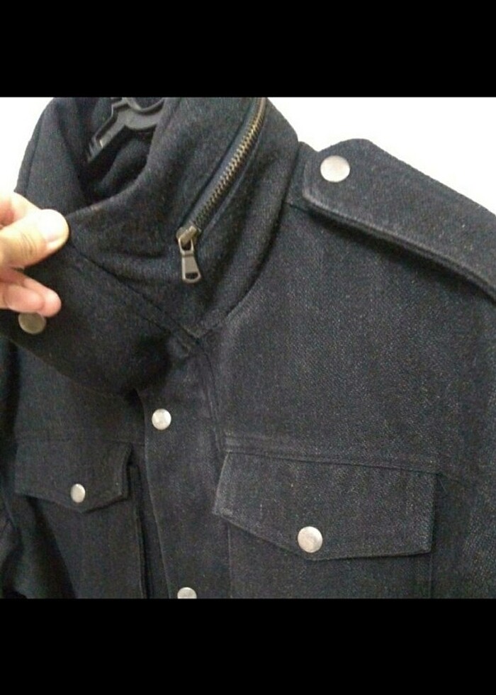 Erkek kaşe kaban - Görsel 3