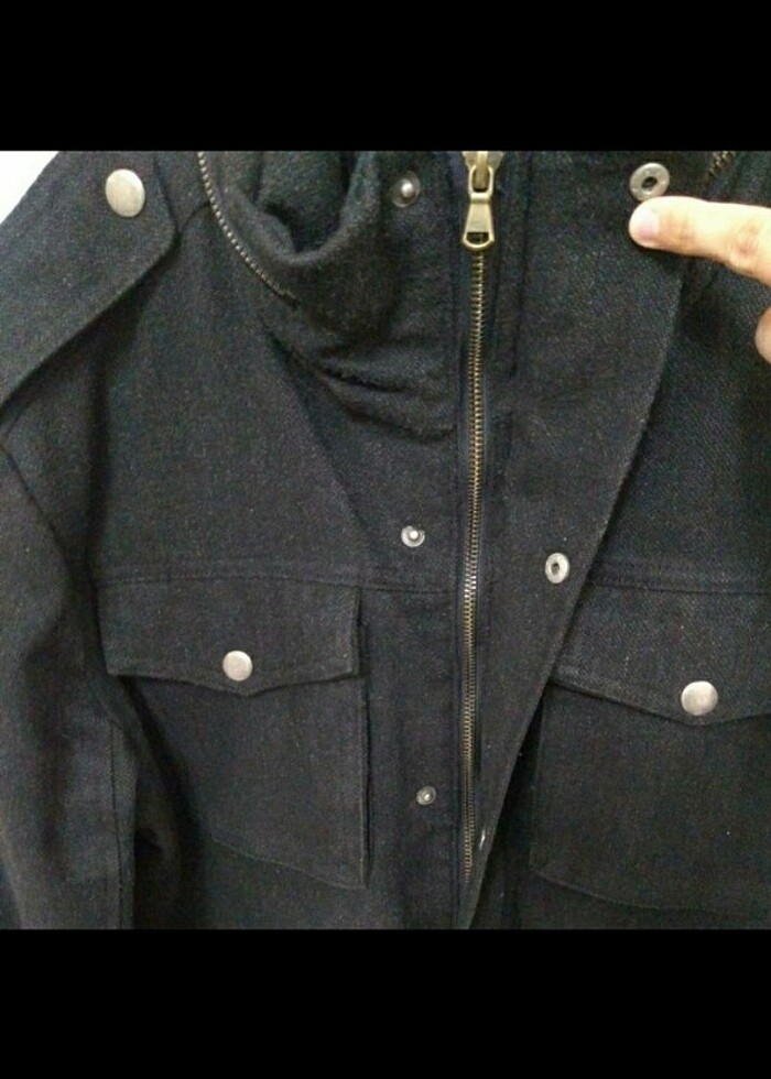 Erkek kaşe kaban - Görsel 4