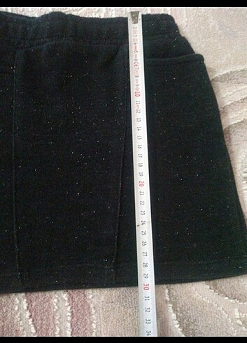 Koton çocuk simli etek - Görsel 6