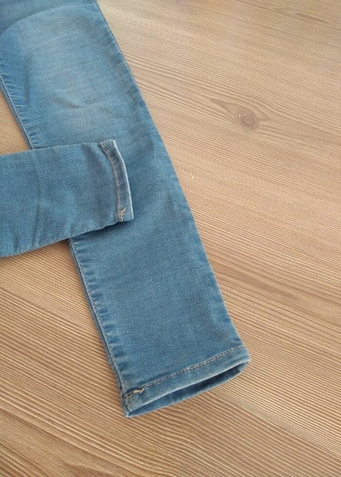 Lcw slim fit kot pantolon  - Görsel 4