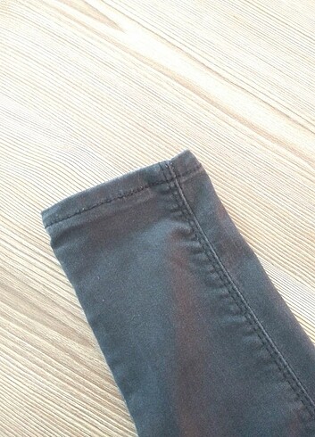 Gri slim fit kot pantolon  - Görsel 7