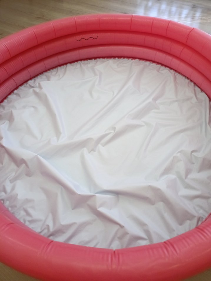 Kırmızı Çocuk Şişme Havuz - Görsel 5