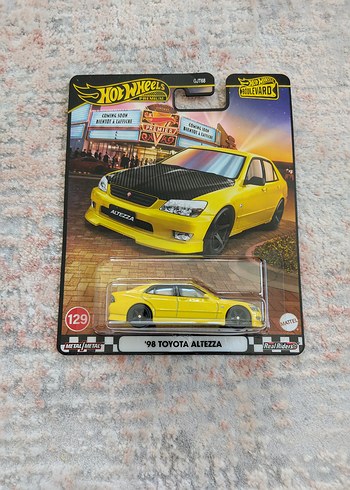 Hot Wheels Sarı '98 Toyota Altezza Oyuncak Araba