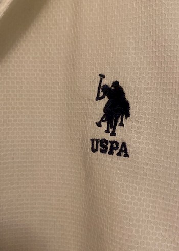 Beyaz Erkek Düğmeli Pamuk Gömlek - Görsel 4