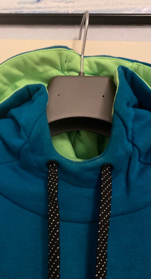 Hummel Mavi Kapüşonlu Sweatshirt - Görsel 4