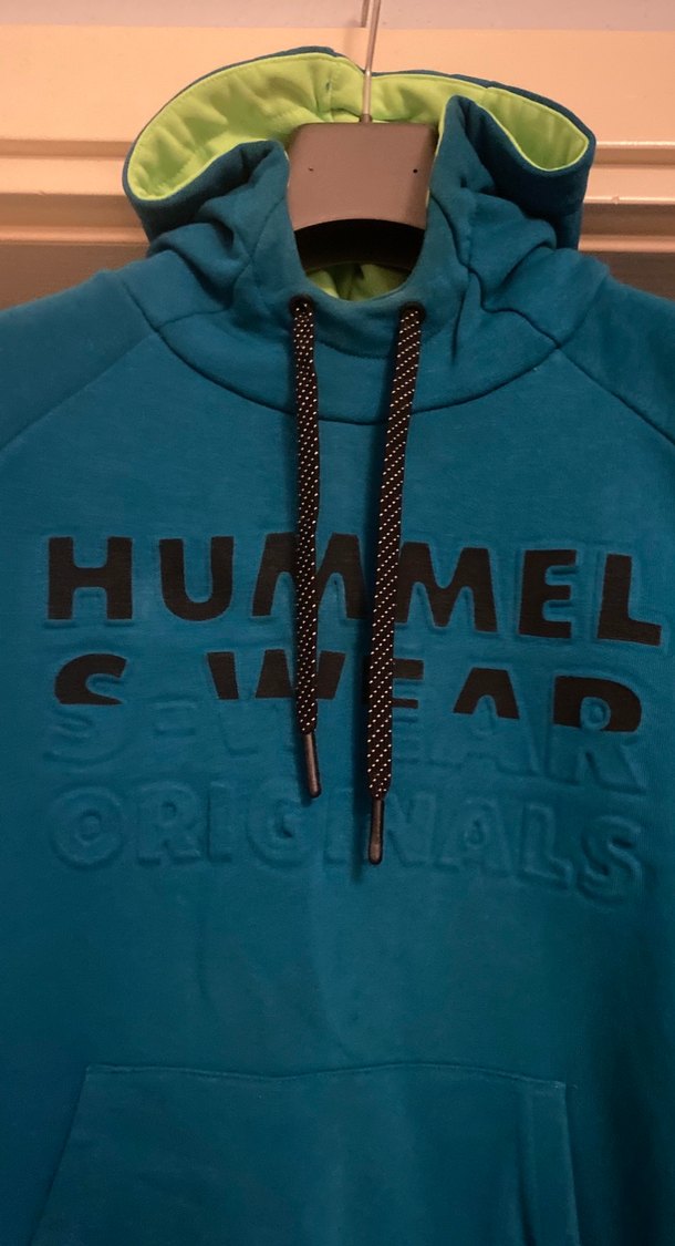 Hummel Mavi Kapüşonlu Sweatshirt - Görsel 3