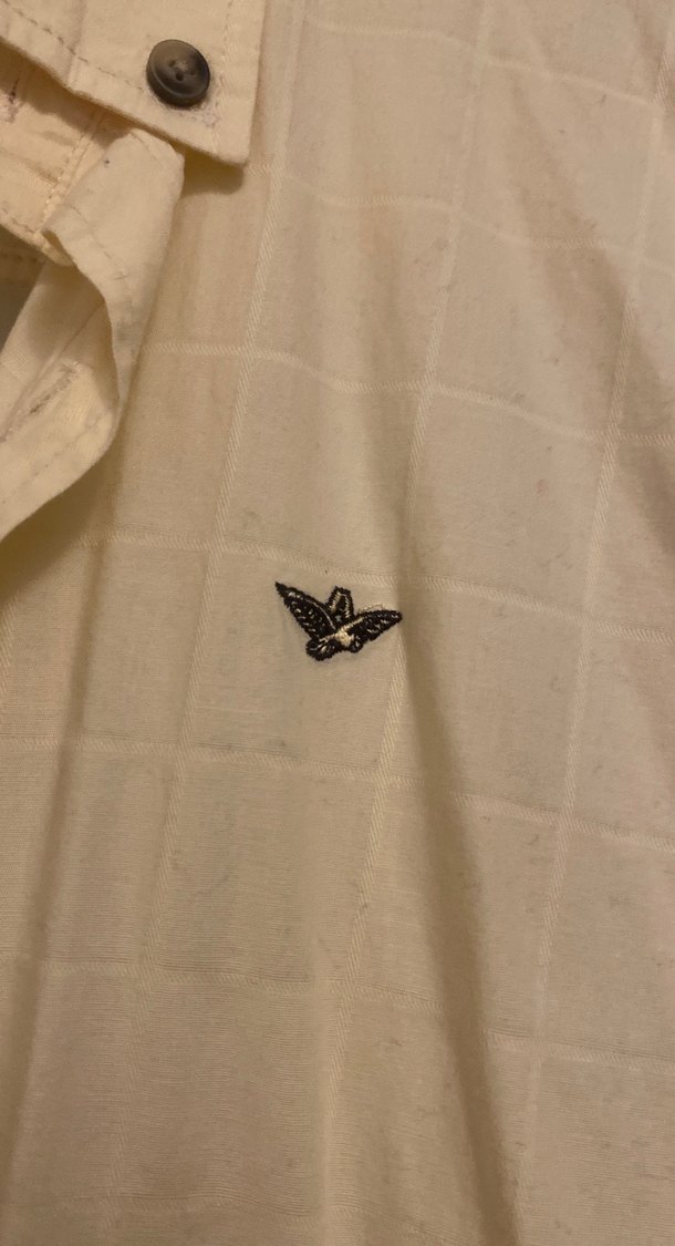 Bej Uzun Kollu Keten Erkek Gömlek - Görsel 2