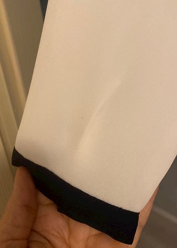 Uzun Kollu, Düğmeli Beyaz Kadın Gömlek - Görsel 4