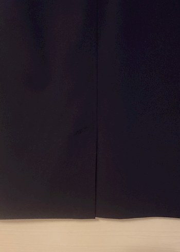 Düz Siyah Midi Kalem Etek - Görsel 3