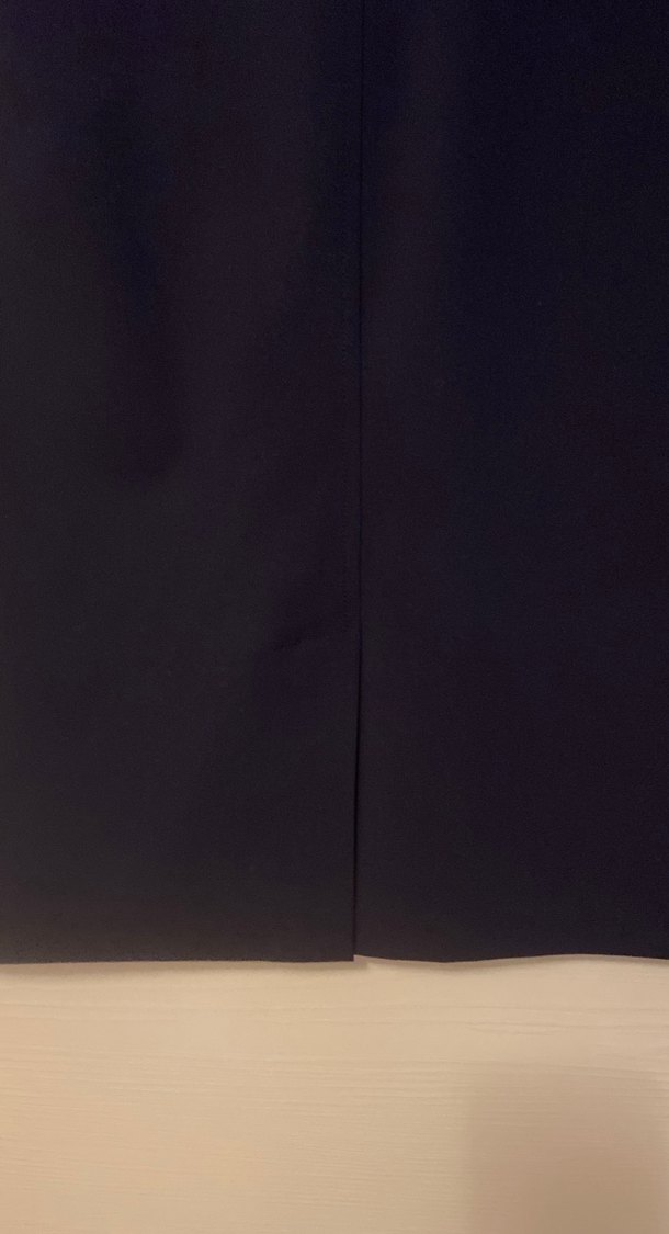 Düz Siyah Midi Kalem Etek - Görsel 3