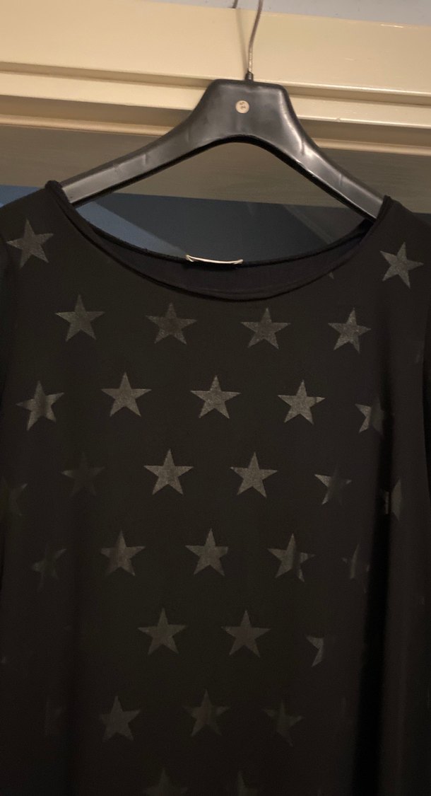 Siyah Uzun Kollu Gevşek Kesim Tunik - Görsel 2