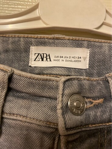 xs Beden gri Renk Zara jean