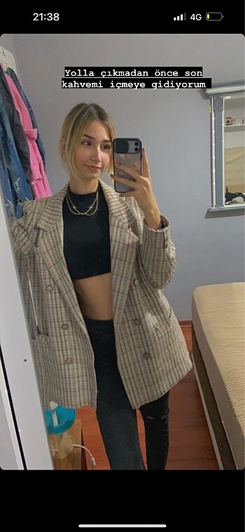 Oversize blazer