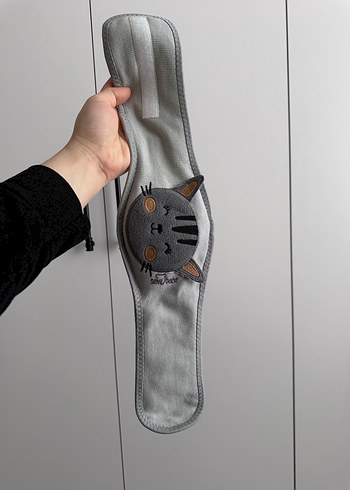 Beyaz Kiraz Çekirdekli Bebek Bel Bandı - Görsel 2