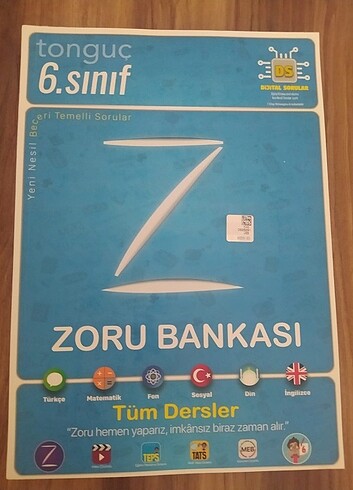  Beden Test kitabı | Tonguç 6. Sınıf şampiyon paketi pazarlığa açığım