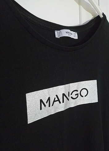 Mango Siyah tshirt