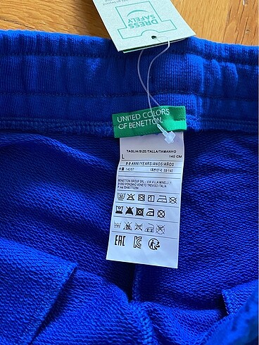 Benetton Orjinal Benetton sweat şort