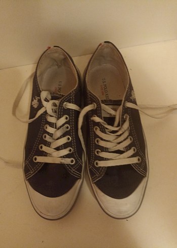 38 Beden gri Renk U.S. Polo Assn. Gri Spor Ayakkabı