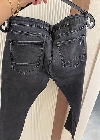 Mavi Jeans Mavi Gri Erkek Denim Kemerli Dar Kesim Jean