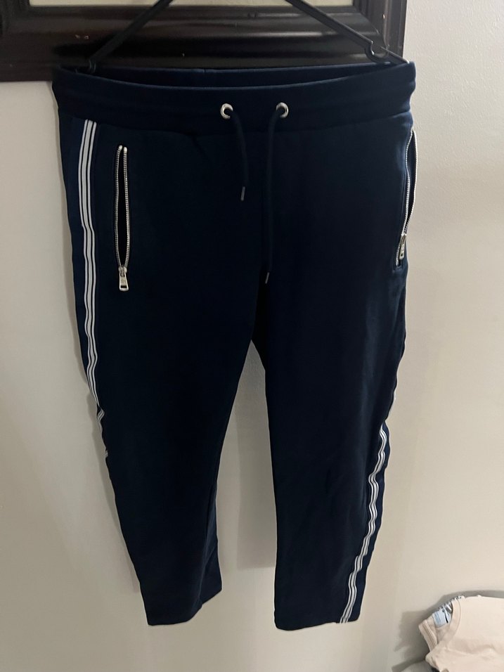 Moncler Lacivert Fermuarlı Erkek Eşofman Altı - Görsel 2