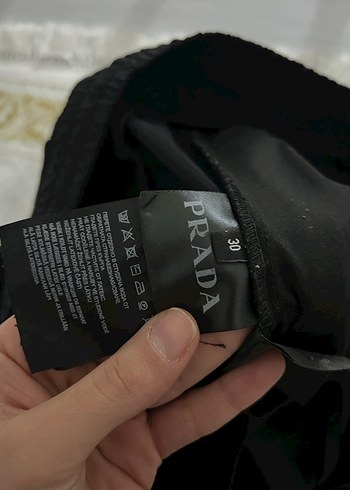 Prada Fermuarlı Siyah Erkek Outdoor Eşofman Altı - Görsel 8