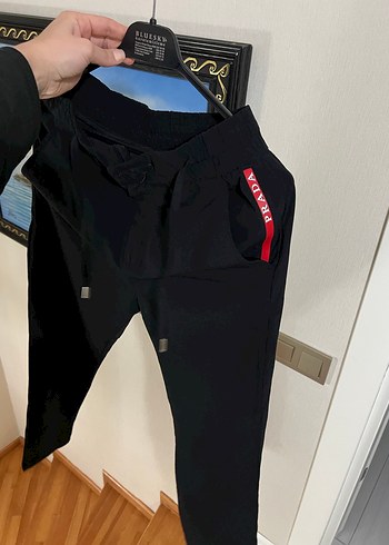 Prada Fermuarlı Siyah Erkek Outdoor Eşofman Altı - Görsel 2