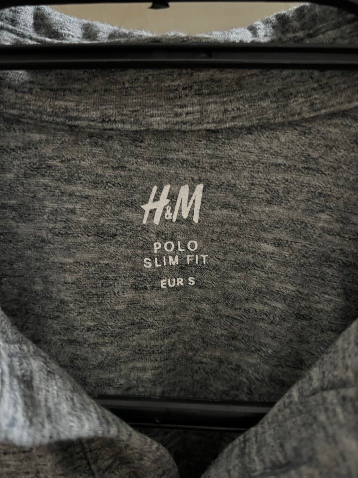 Gri Keten Erkek Polo Tişört - Görsel 3