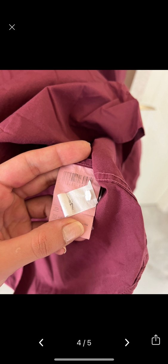 Beymen Orjinal Bordo Erkek Keten Gömlek - Görsel 4