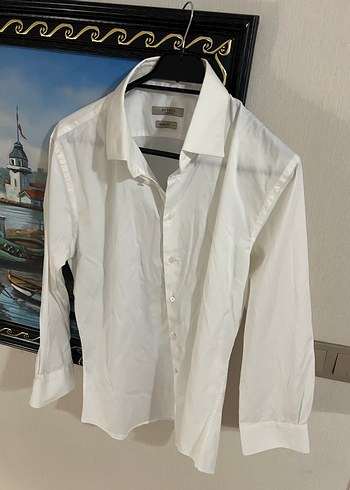 Beymen Erkek Beyaz Uzun Kollu Klasik Gömlek - Görsel 2