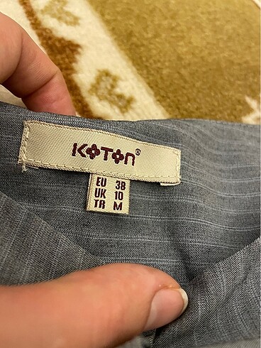 m Beden gri Renk Gri kumaş pantolon