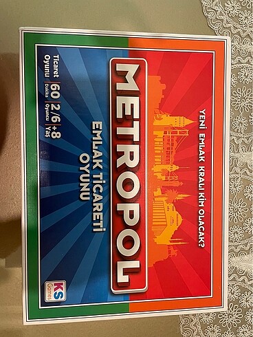 Metropol emlak ticaret oyunu monopoli