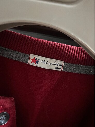 11-12 Yaş Beden bordo Renk Sweat