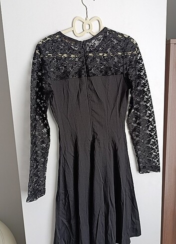 Dantelli elbise - Görsel 4