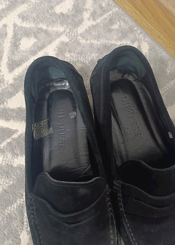 Siyah Süet Erkek Loafer Ayakkabı - Görsel 5