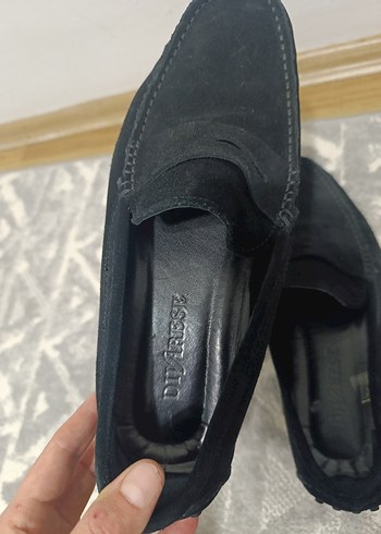 Siyah Süet Erkek Loafer Ayakkabı - Görsel 3